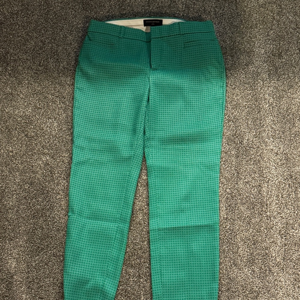 Banana Republic Teal Trousers